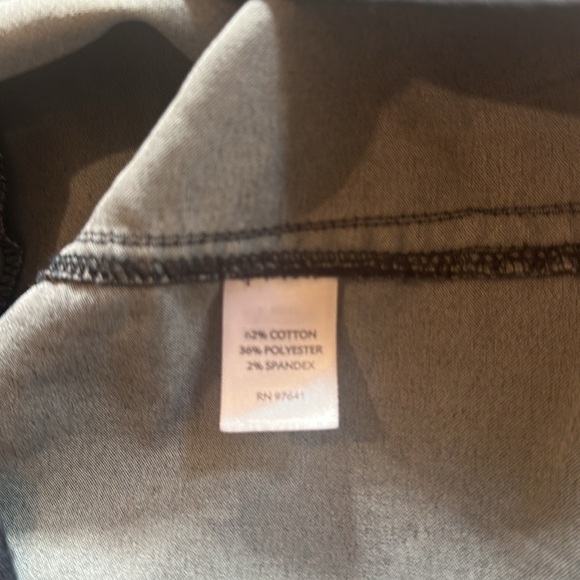 J Jill stretch dark blue quarter stretch Sleeve Dress snap buttons pockets - Picture 13 of 13